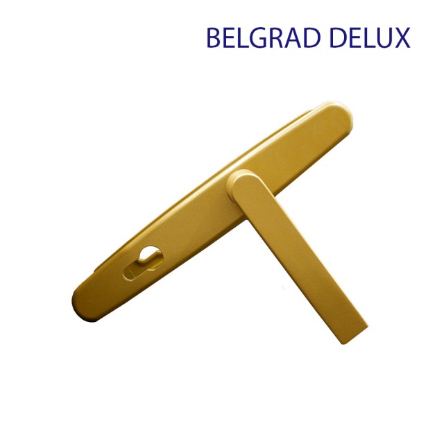 Дверная ручка алюминиевая Belgrad delux 4